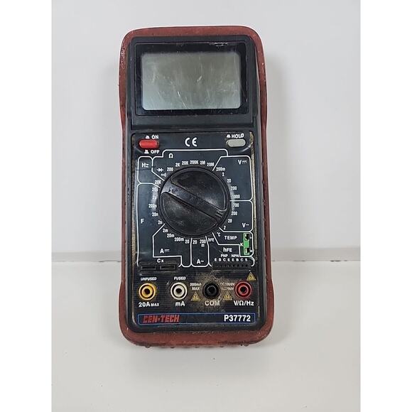 Cen-Tech P37772 11 Digital Multi-Meter For Parts Only - Picture 1 of 3